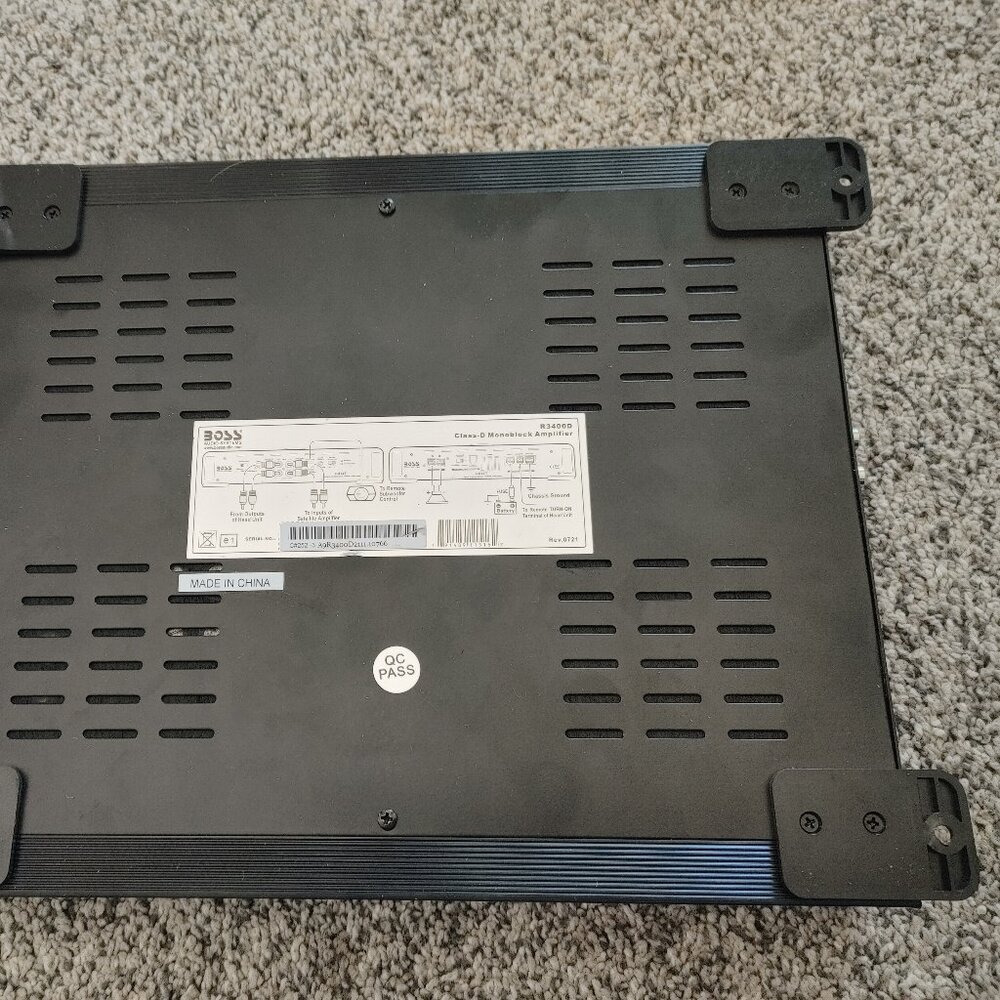 Boss Audio System R3400D Power Amplifier - Picture 9 of 9